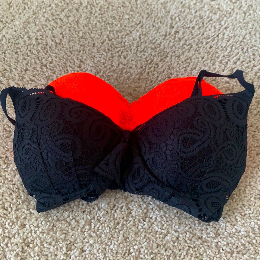 PINK Victoria’s Secret lace bralettes